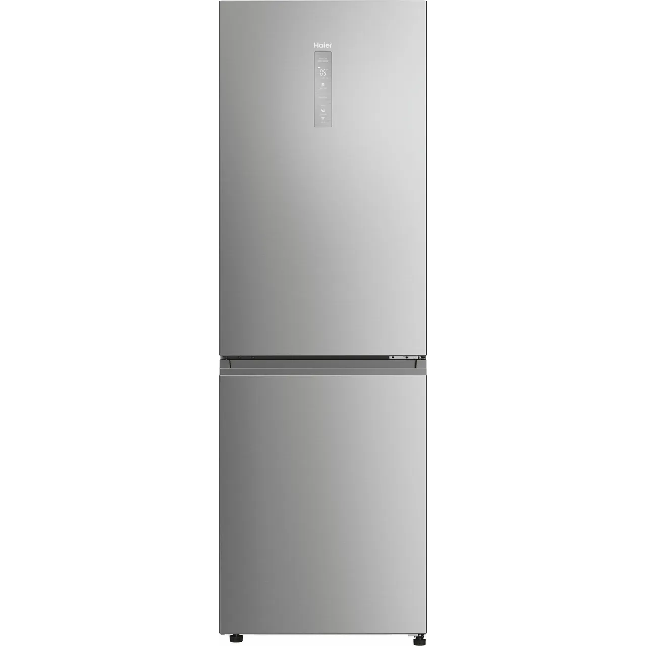 Haier 2D 60 Serie 3 HDPW3618DNPK Wifi Connected 185cm High 60/40 No Frost Fridge Freezer - Platinum - D Rated
