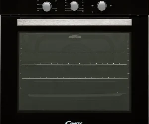 Candy OCGF12B Built In Gas Single Oven - Black - A+ Rated