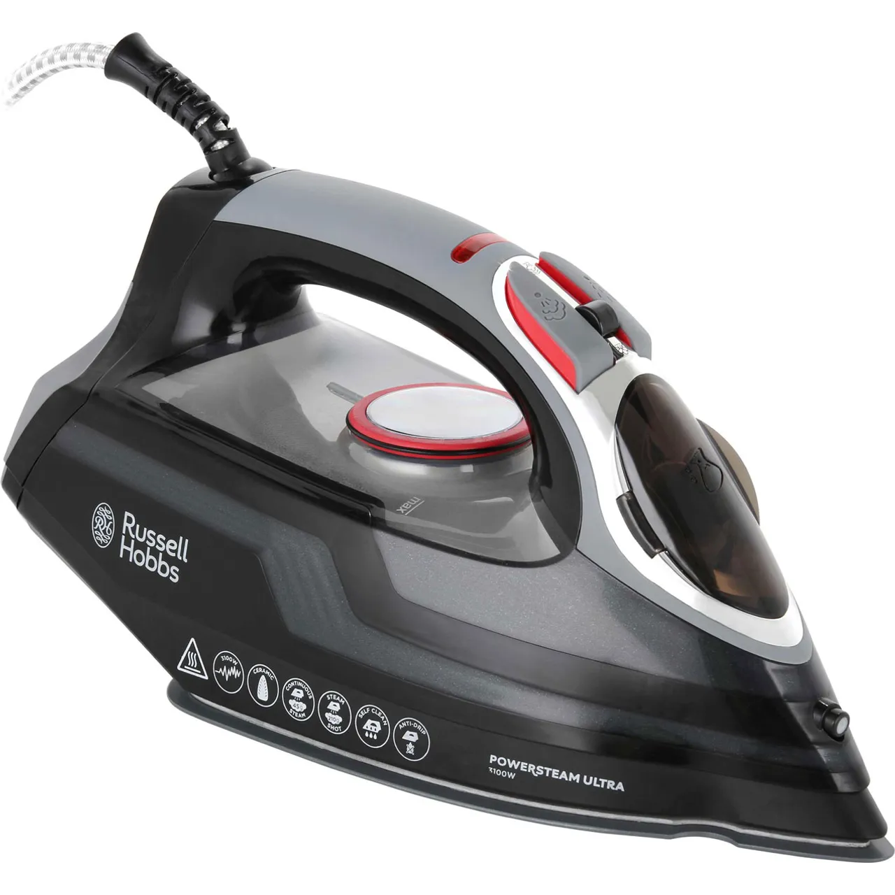 Russell Hobbs Power Steam Ultra 20630 3100 Watt Iron -Black